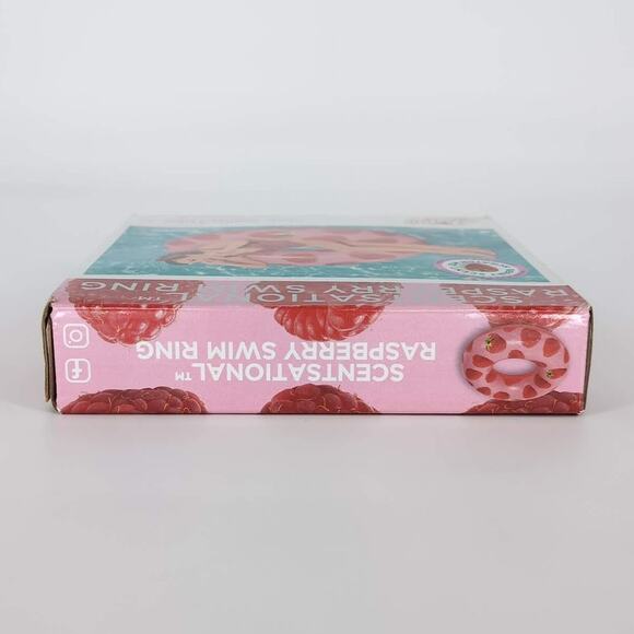 H2O Go Scentsational Raspberry Scented Swim Tube /Pool Ring / Float - New In Box - Picture 6 of 10